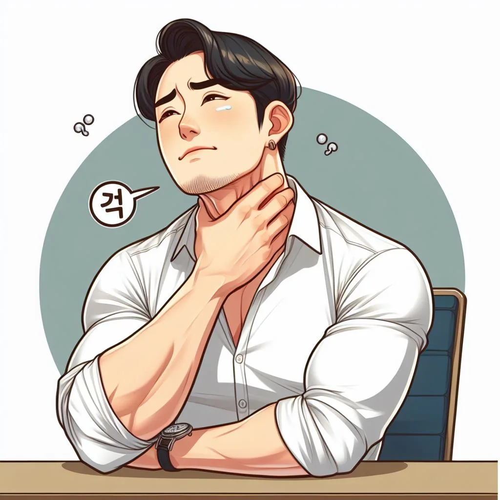 목이 뻣뻣하고 뻐근해지는 증상의 이유 (명료하게 설명)