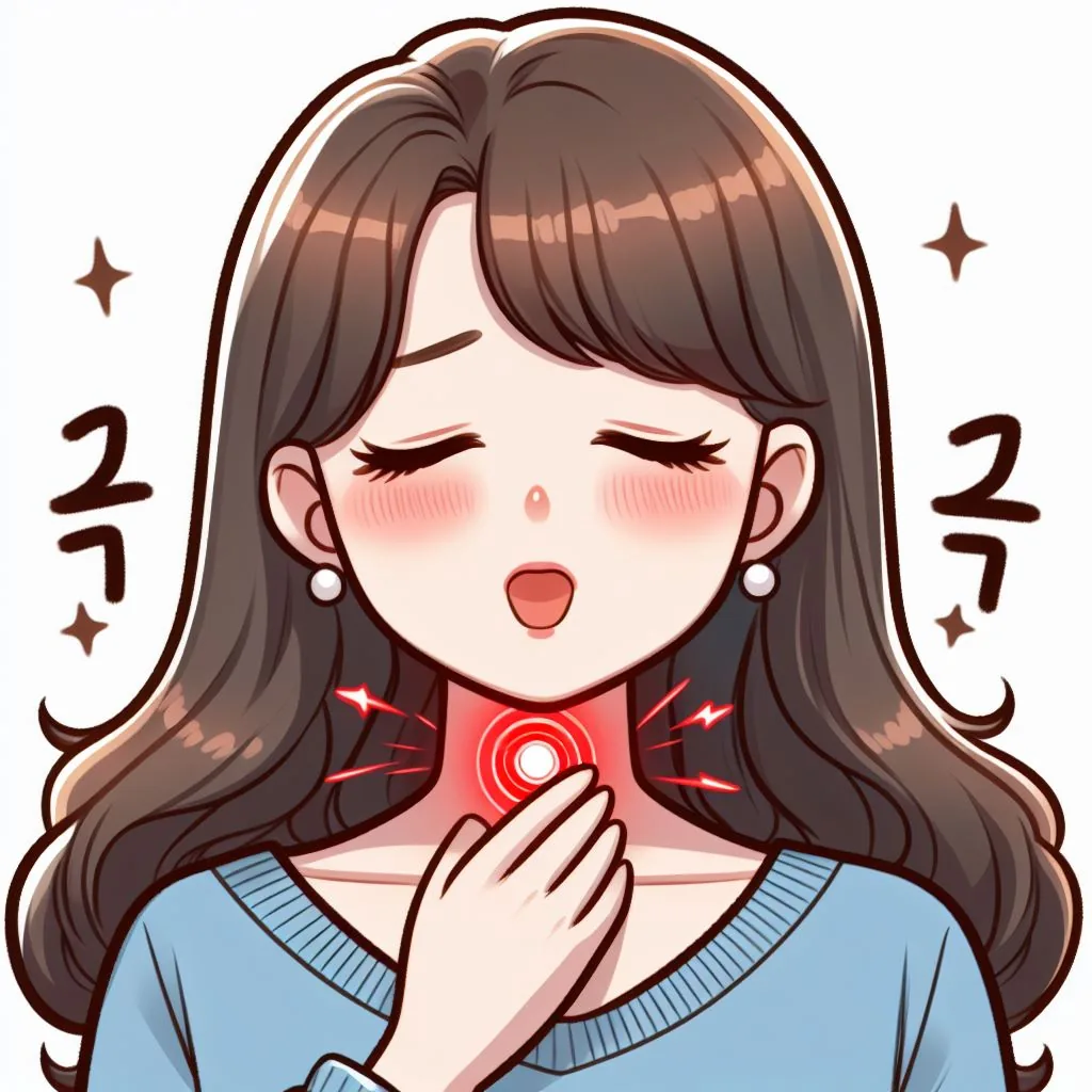 목이 조이는 느낌에 숨까지 잘 안 쉬어 진다면 이 병이?