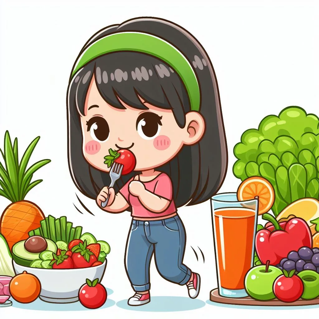 채소과일식의 아침 점심 저녁 식단과 후기 (ft. 한국식으로 도전까지)